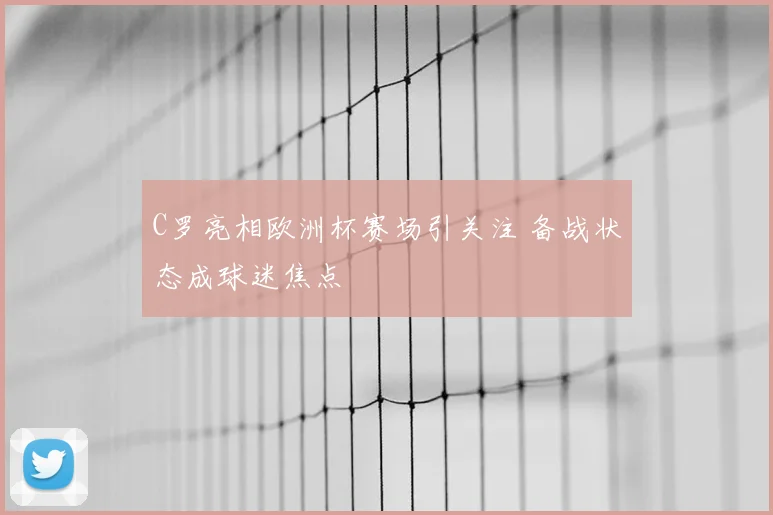 C罗亮相欧洲杯赛场引关注 备战状态成球迷焦点